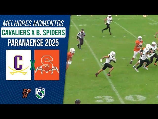 CALVARY CAVALIERS X BROWN SPIDERS | PARANAENSE 2025 | Melhores Momentos