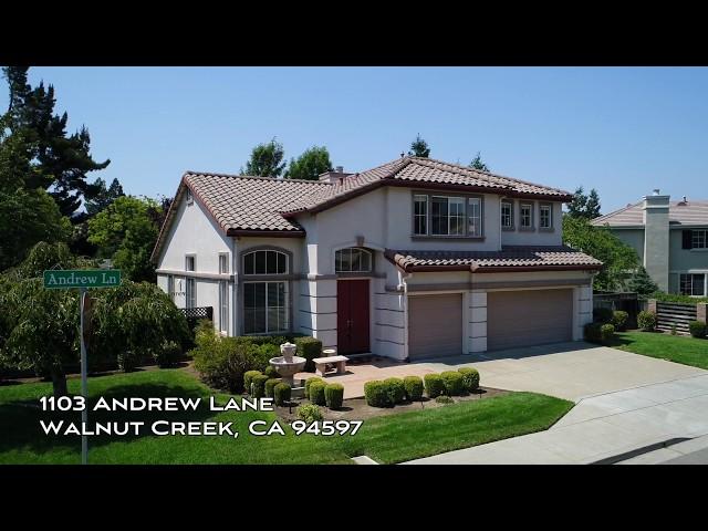 1103 Andrew Lane - Walnut Creek, CA by Douglas Thron drone real estate video tours