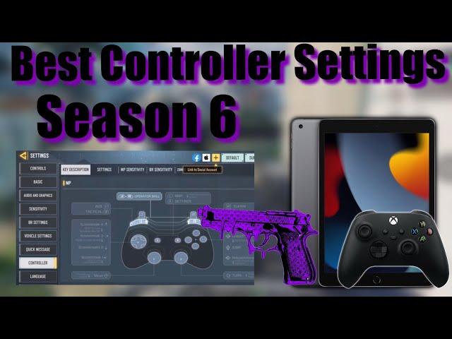 Best Controller Settings For Season 6 Of COD Mobile!