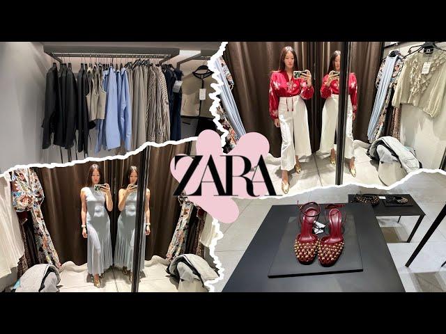 Shopping vlog ZARA / new collection / try on haul шопинг и примерка