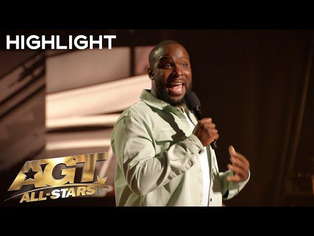 BGT Winner Axel Blake Has The Audience Roaring With Laughter | AGT: All-Stars 2023