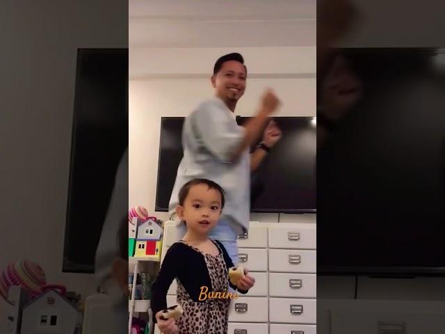 JHONG HILARIO AND DAUGHTER SARINA️DANCE TANDEM#jhonghilario #sarina #viral #trending