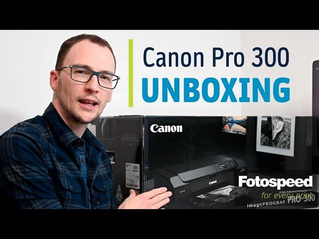 Canon Pro 300 Printer | Unboxing and Set Up