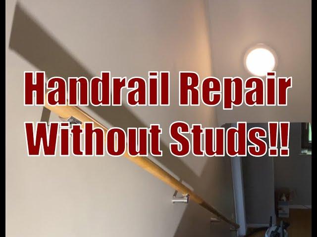 Repair a Handrail Without Studs