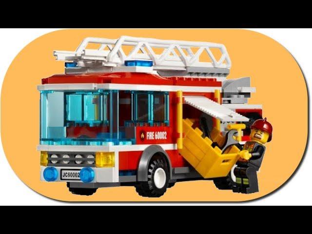 LEGO 60002 Fire Truck LEGO City Fire Review - BrickQueen