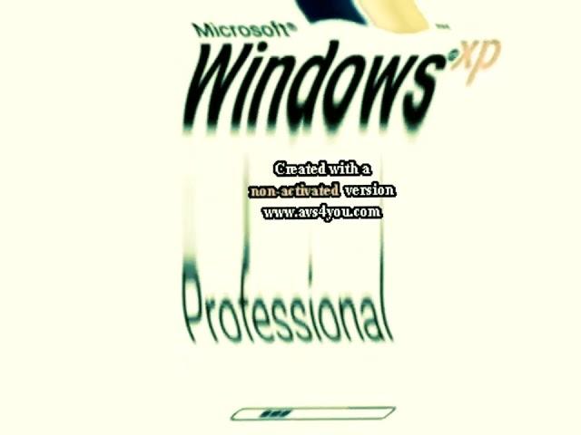 Windows XP Professional Boot Screen And Startup Sound In U-Major 30