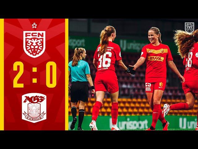 Gjensidige Kvindeliga Highlights: FC Nordsjælland 2 - 0 AGF