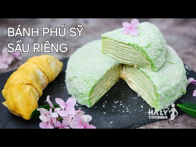 Cách làm Bánh Phú Sỹ Sầu Riêng | Hà Ly Cooking