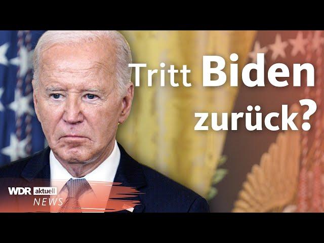 US-Wahlkampf gegen Trump: Bleibt Biden Präsidentschaftskandidat?  | WDR Aktuelle Stunde