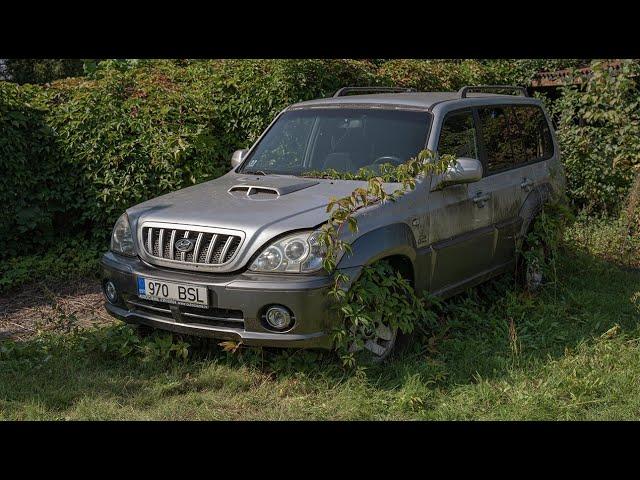 Starting Hyundai Terracan 2.9 CRDi After 6 Years + Test Drive