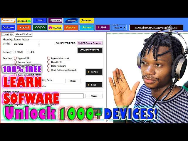 Best Software For Flashing And Unlocking Over 1000 Android Phone | Free Mobile Software Course Video