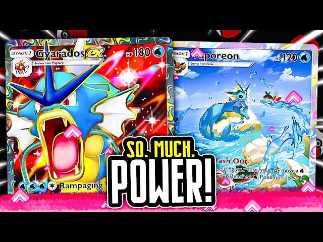 The *NEW* Gyarados EX Deck is GIGA DAMAGE! - Pokemon TCG Pocket