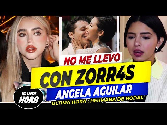 Hermana de Christian Nodal no soporta a Ángela Aguilar! Ella prefiere a Cazzu y lo demuestra