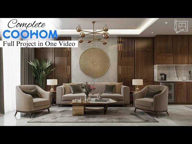 Complete Coohom in One Video | Project Tutorial in Hindi