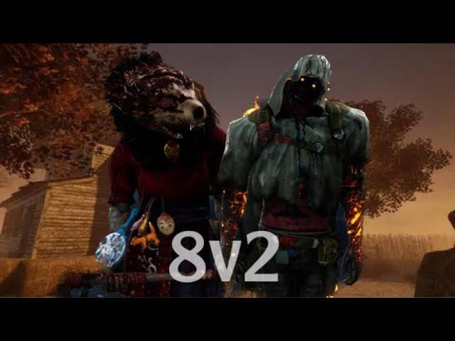 Dead by Daylight Wraith & Bot Huntress (8v2)