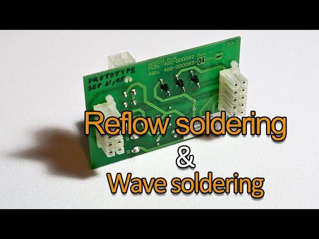 Reflow soldering and wave soldering【PCBBUY Protect】