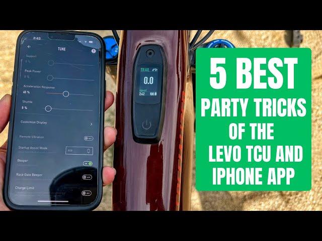 5 best tricks of the Specialized Levo Mastermind TCU and Mission Control App