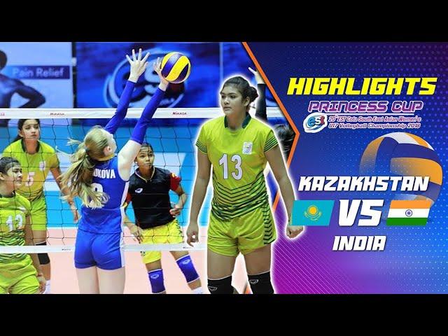 Kazakhstan VS India | U17 Princess Cup 2018 [Highlights]