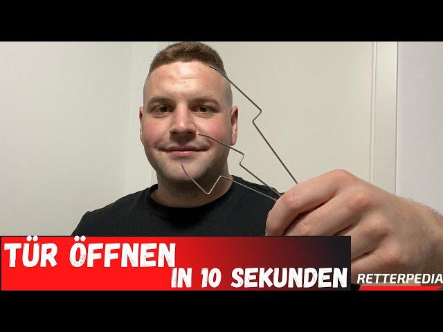 TÜRÖFFNUNG | Tür innerhalb von 10 SEKUNDEN öffnen | Türfallendraht