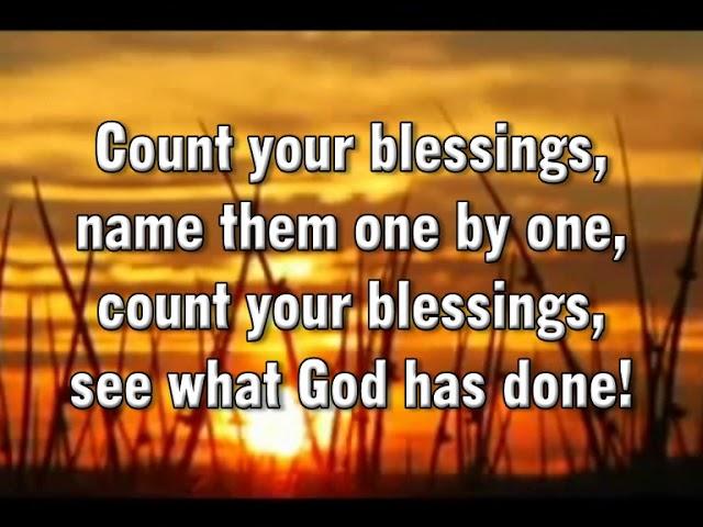 Count Your Blessings (Ingrid DuMosch & The London Fox Singers) - MVL - roncobb1