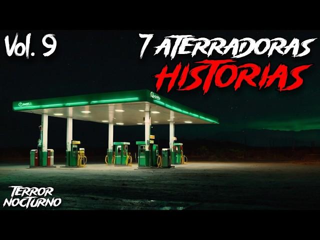 1 HORA DE HISTORIAS DE TERROR GASOLINERAS Vol. 9 l Terror Nocturno