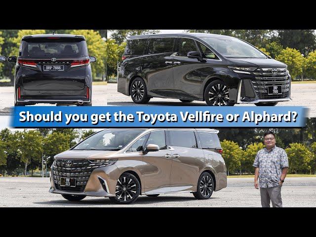 Should you buy the 2024 Toyota Vellfire or Alphard? Full review in Malaysia