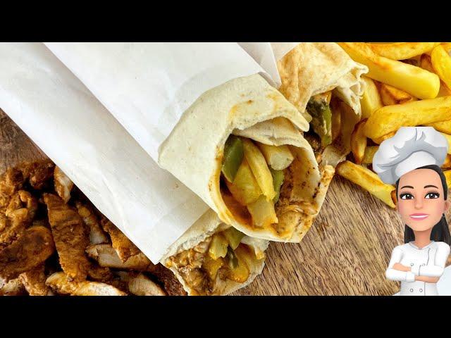 How to Make Arabic Style Homemade Easy Chicken Shawarma Recipe| شاورما الدجاج اللذيذ