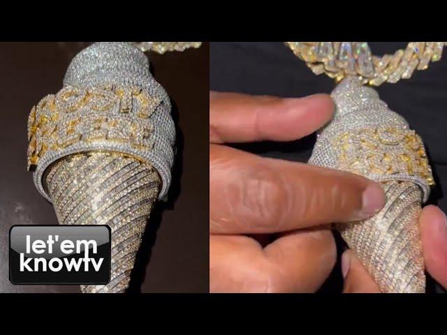 Kris Jewelers Just Went All The Way On This Gucci Mane Ice Cream Cone Look Alike | Pure Jewelry