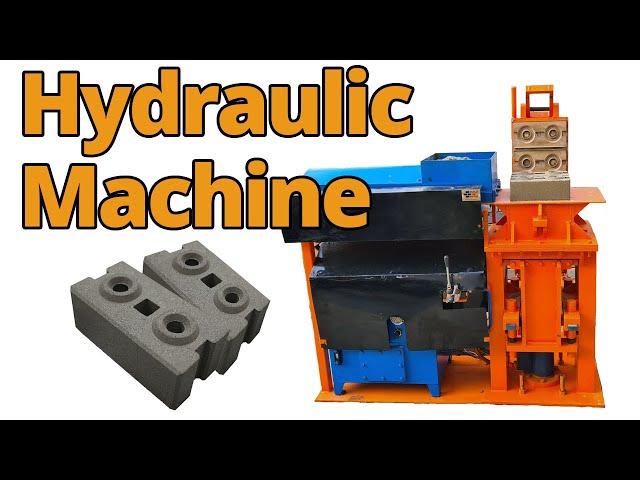 Interlock Hydraulic Brick Machine - Low-cost, efficient brick machine Nepal