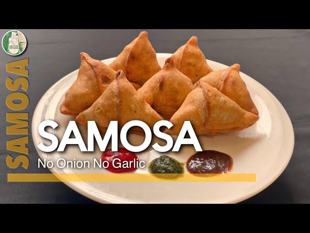 Samosa Recipe - Perfect samosa at home No Onion No Garlic | Indian SAMOSA RECIPE - Sattvik Kitchen