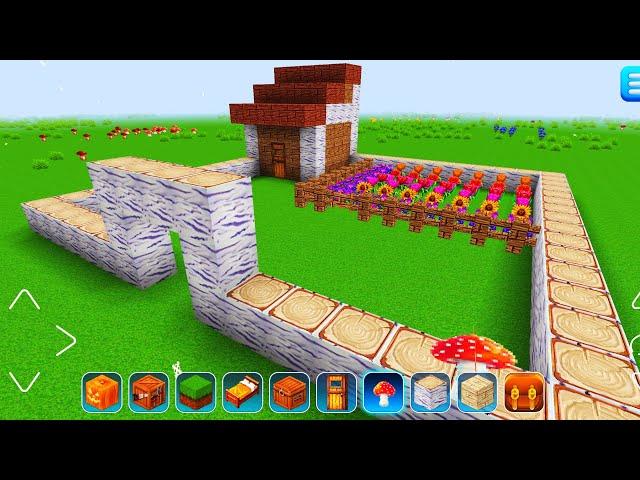 EarthCraft 3D: Block Craft & World Exploration Gameplay #17 | Farm House 