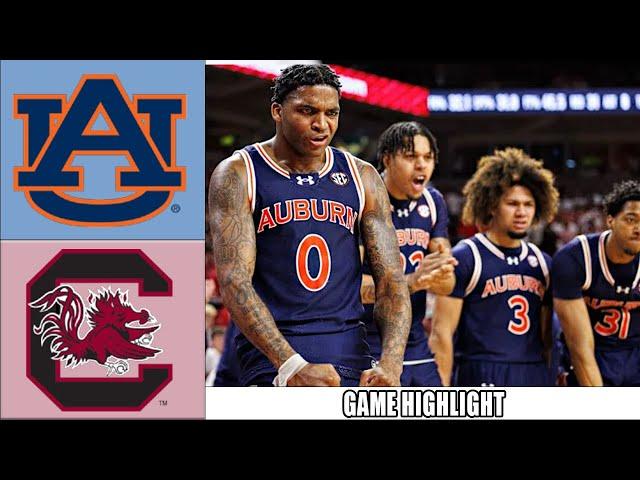 Auburn vs South Carolina FULL GAME HIGHLIGHT 2nd - Qtr | Jan 11, 2025 Men's College Basketball