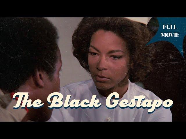 The Black Gestapo | English Full Movie | Crime Drama Thriller