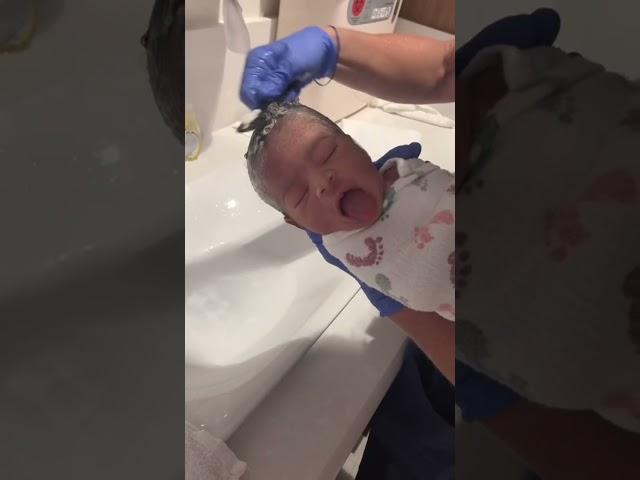 Throwback to Jaden has a newborn  #newborn #shorts #subscribe #cute #mom