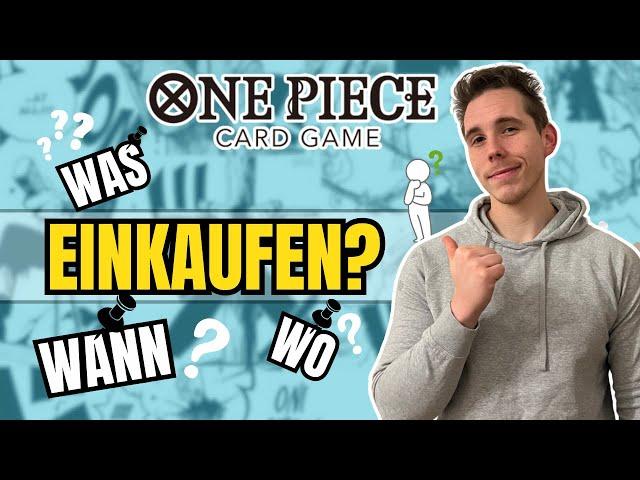 Worauf achte ich beim Kauf von Karten? One Piece TCG Talk