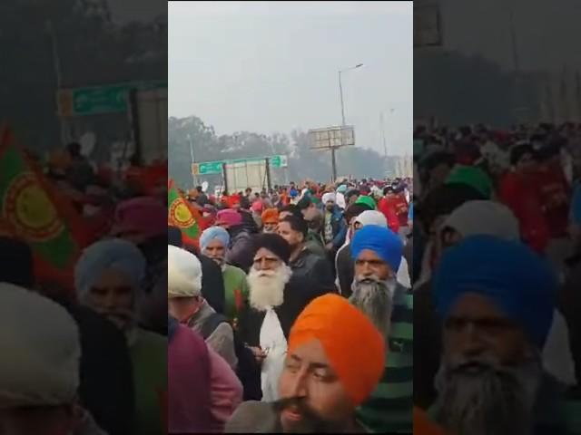 Shambhu border live kisan andolan #shortsfeed #shorts #kisan #punjabi #kisanandolan #kisanprotest