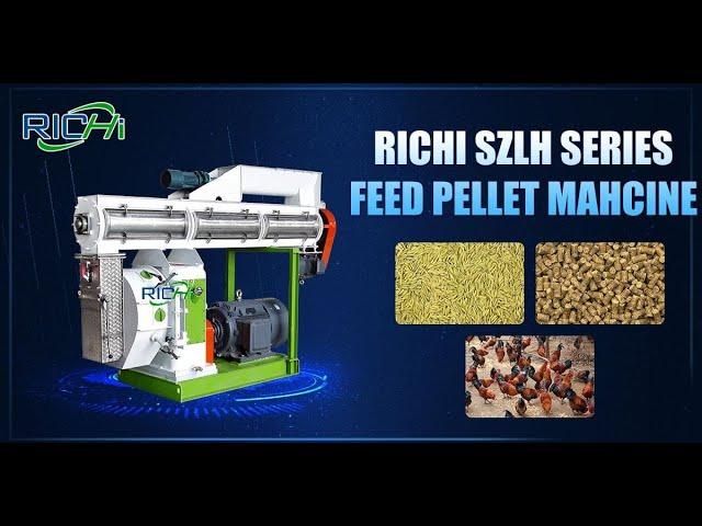 RICHI SZLH Series  Poultry Feed Pellet Machine For Sale