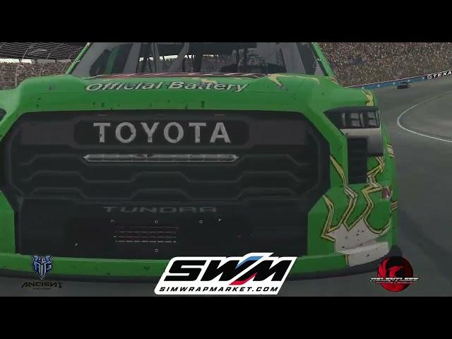 Relentless Racing League Presented by Ancient World Gaming Sim Wrap Market Truck Series