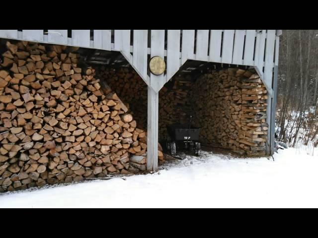 Seasoning and Storing Firewood