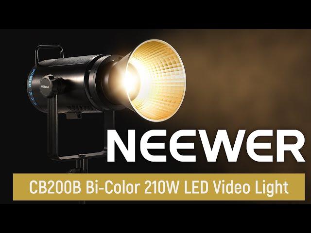 Introducing the NEEWER CB200B Bi-Color 210W LED Video Light