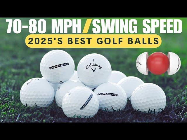 5 Best Golf Balls For 70 to 80 Mph Swing Speed: 2025 Edition