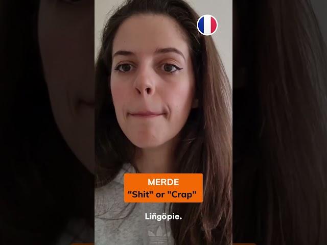 French curse words: Merde