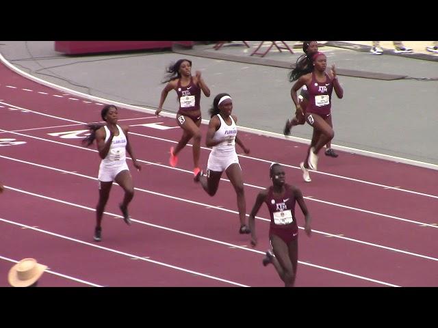 Talitha Diggs and Taylor Manson - Women 400m - 2021 SEC Outdoor Conference