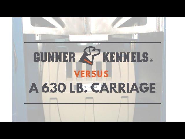 Gunner Kennels® Versus 630 Lbs. | The World's Strongest Dog Crate