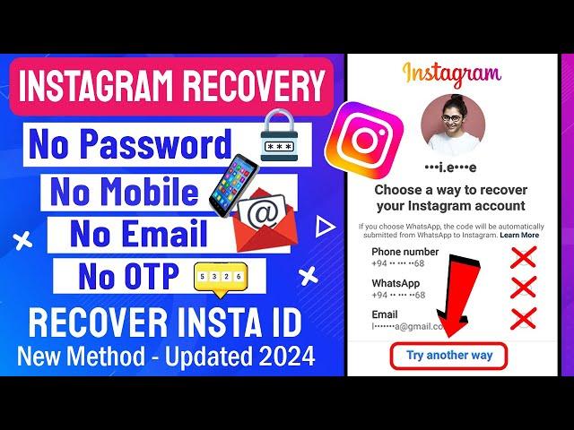 How to Recover Hacked Instagram Account 2024 || Hacked Instagram Account Recovery 2024 | insta id ig