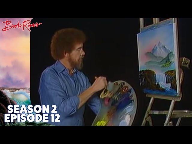 Bob Ross - Mountain Waterfall (Season 2 Episode 12)