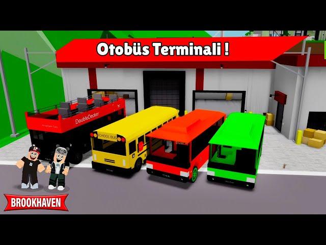 Otobüs Şirketi Kurduk !! - Roblox Brookhaven