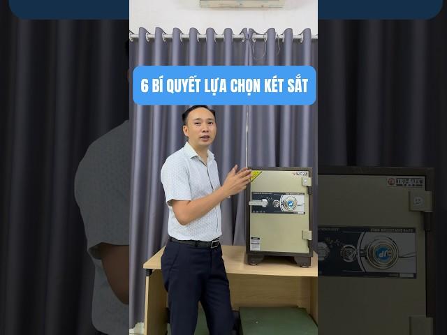 6 bí quyết chọn két sắt tốt nhất cho gia đình, văn phòng| Két sắt an toàn, chống cháy, cơ Dễ sử dụng