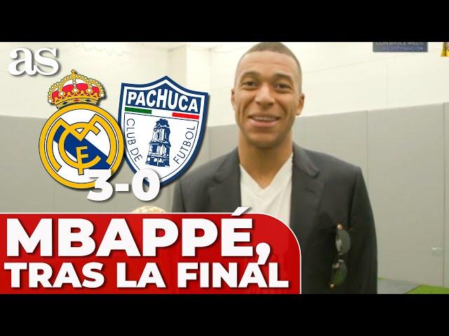 MBAPPÉ, tras la FINAL de la COPA INTERCONTINENTAL| REAL MADRID 3 - PACHUCA 0