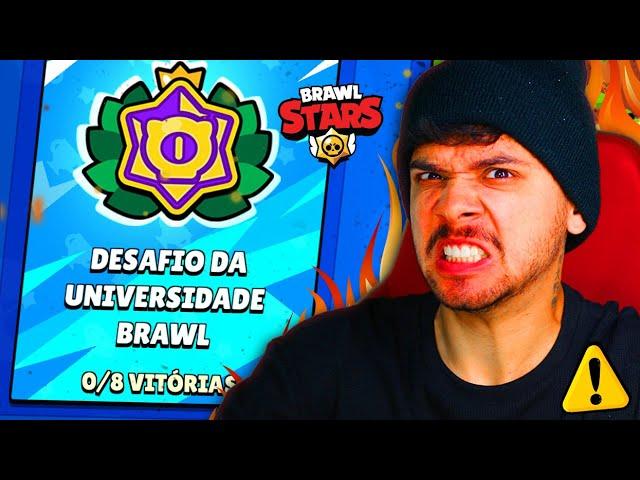  EU NUNCA MAIS vou JOGAR DESAFIOS do BRAWL STARS! 